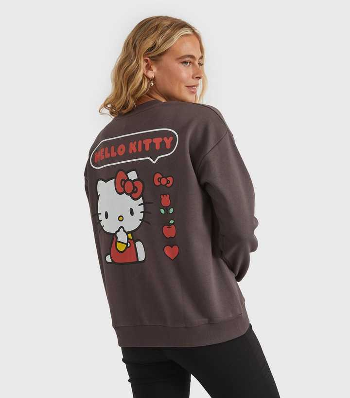 Custard Clothing Dark Grey Hello Kitty Sweatshirt