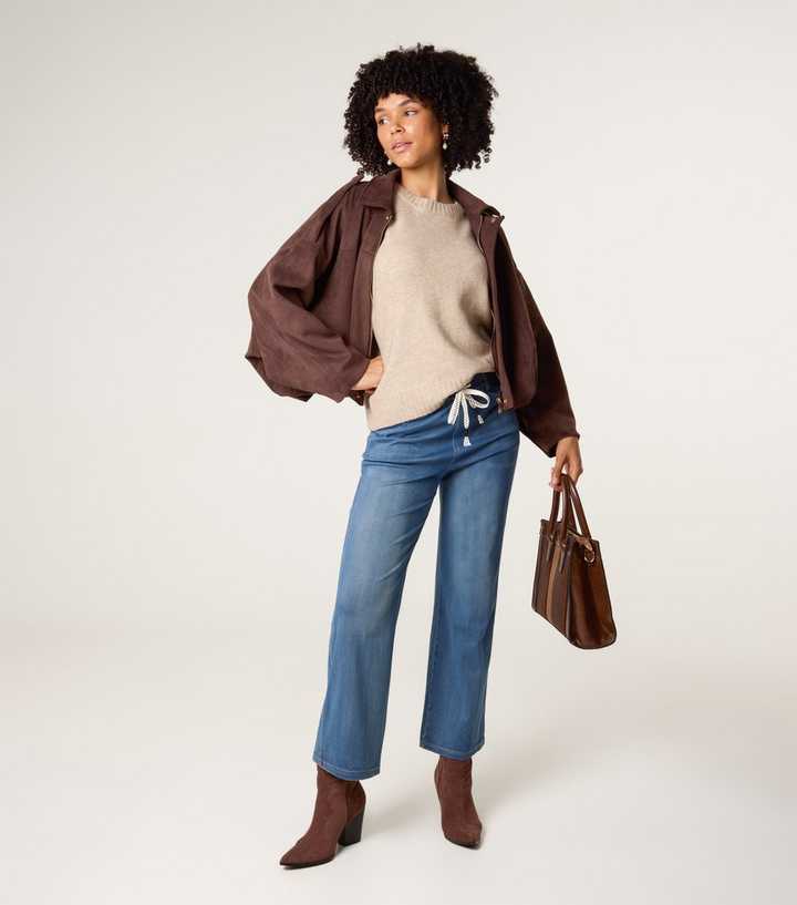 Blue Vanilla Blue Elasticated Waist Jeans