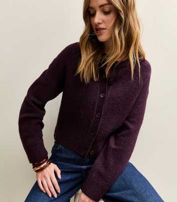 Purple Meet The Jean Raglan Cardigan
