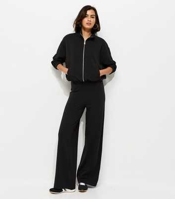 Black Wide Leg Leggings