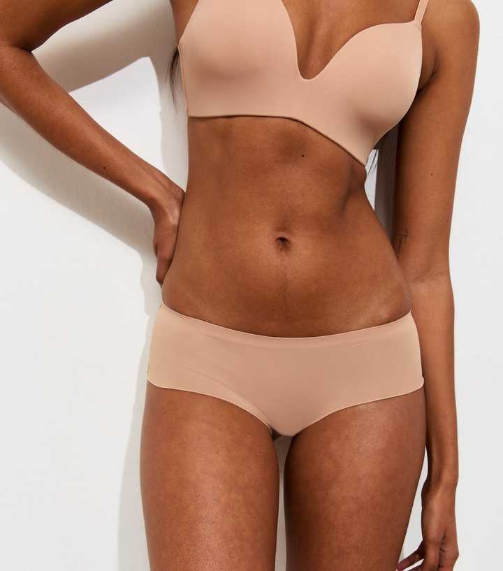 Tan No Vpl Short Briefs