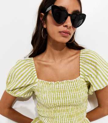 Black Heart Shaped Sunglasses