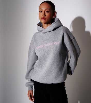 South Beach Grey Made In Heaven Graphic Hoodie