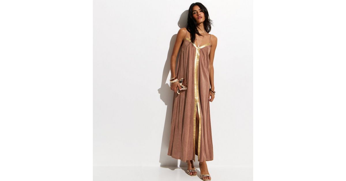 boutique maxi dress Sara Summer Smocked Maxi Dress
