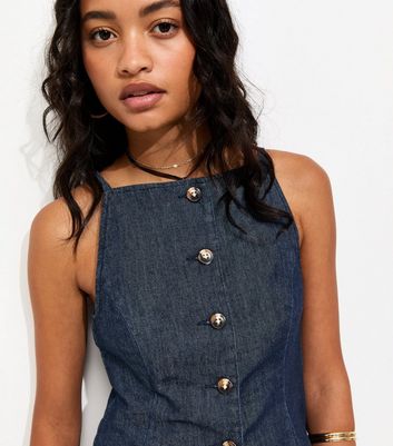 トップス SQUARE NECK LADY LIKE PLEATS TOP Fashionable Square Neck Tops | New Look