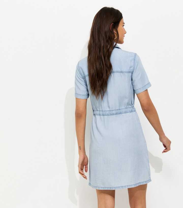scalloped linen dress Avy and Co main image 0