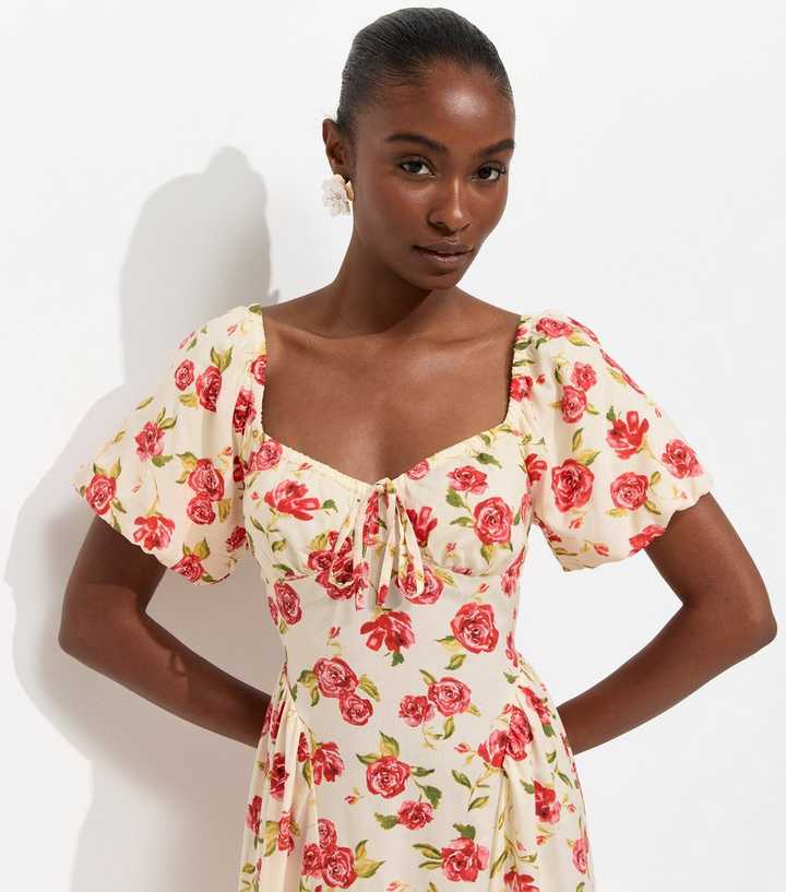 fitted milkmaid dress Adult Mila Milkmaid Dress
