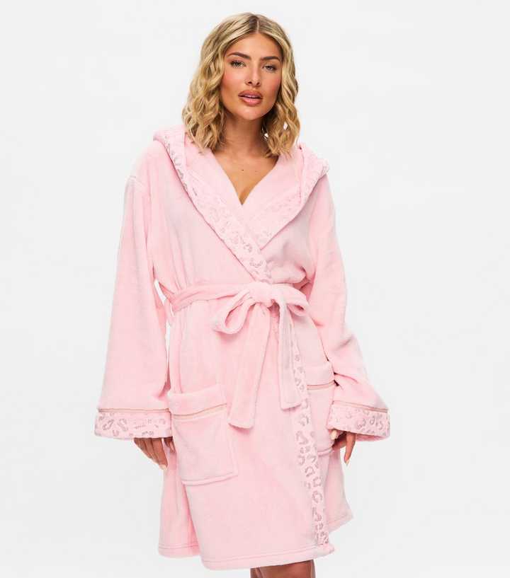 Ann Summers Pink Sparkly Fluffy Robe