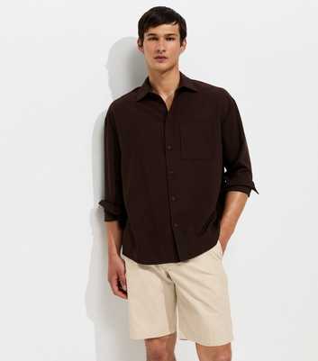 Jack & Jones Light Brown Organic Cotton Chino Shorts