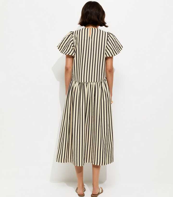 eyelet tiered midi dress Floral & Eyelet Tiered Midi Dress