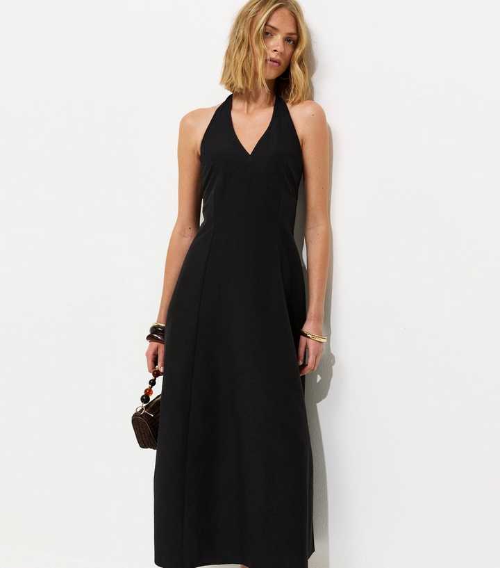 asos halter neck dress Y2K Romeo Four Juliette Paris Halter Asymmetrical Dress main image 1