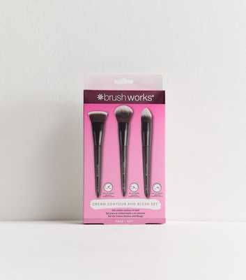Brushworks Pack of 3 Contour and Blush Brushes