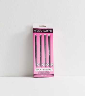 Brushworks Pack of 4 Eye Brushes