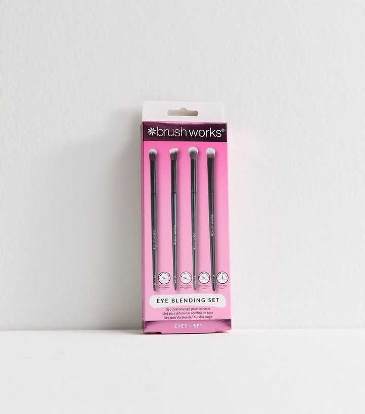 Brushworks Pack of 4 Eye Brushes