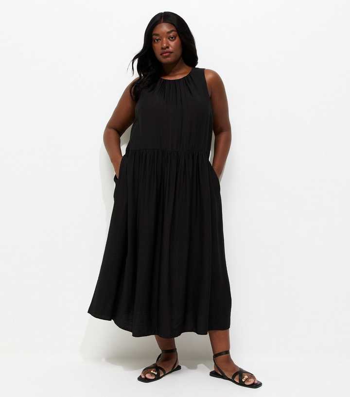 sachin and babi light blue dress Sorella Drop-Waist Midi Dress
