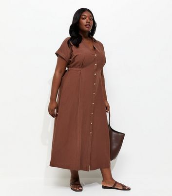brunch wedding dress code Elegant Satin Plus Size Women Shirt Dress Sexy Ruched Long Sleeve Lace –  Mega Mart Center main image 0
