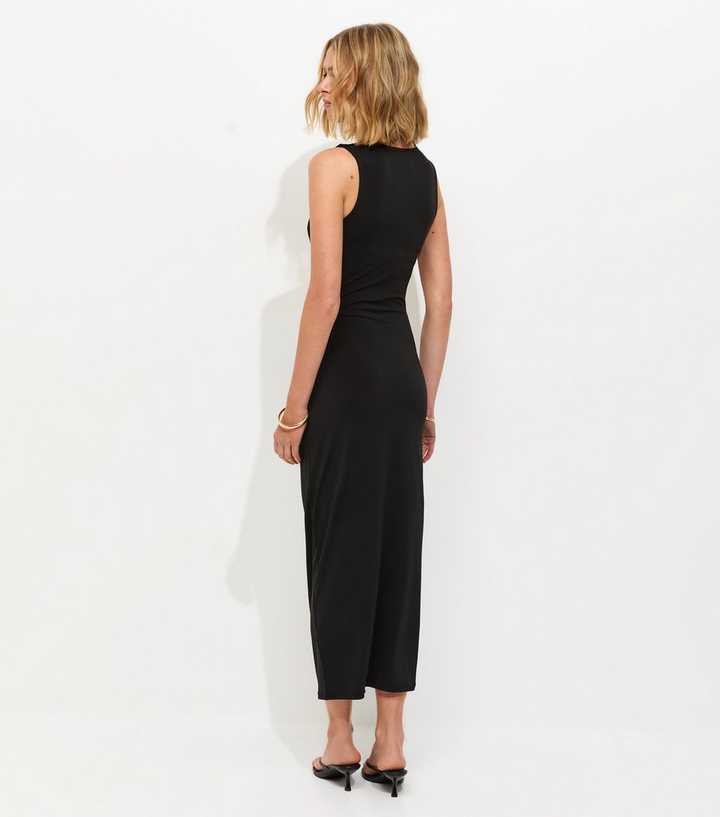 new look women's starfish midi dress product info and reviews Women's Starfish Elbow Sleeve Midi Fit and Flare Dress