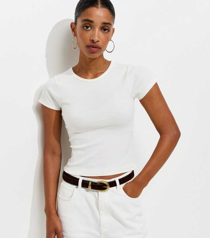 Cream Baby Tee T-Shirt