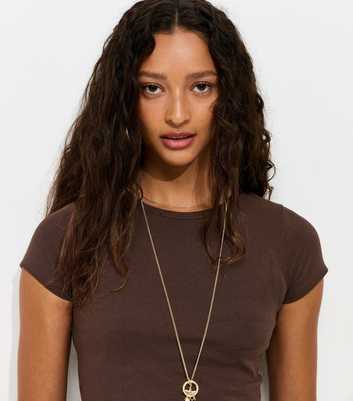 Dark Brown Baby Tee T-Shirt