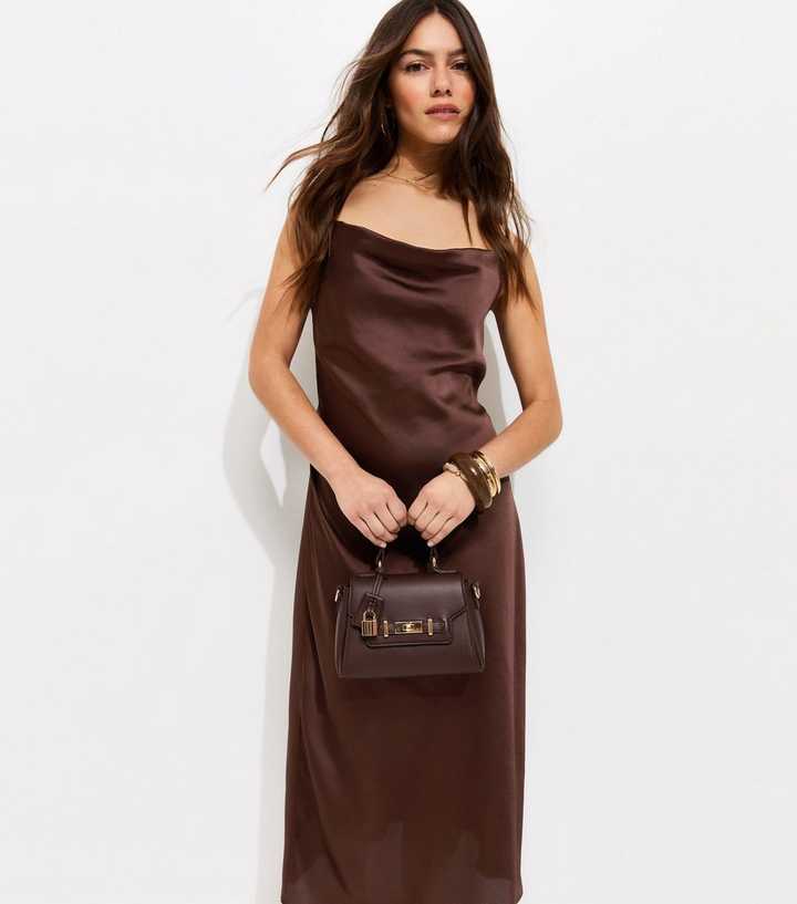 light brown dress pants outfit Brown Archer Slim Fit Suit Pants main image 0