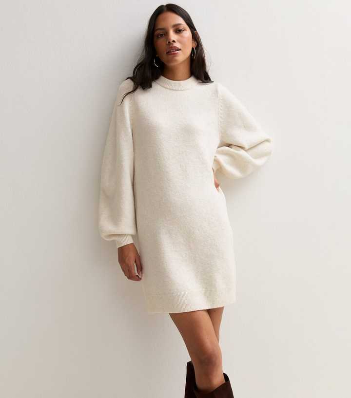 balloon sleeve knit dress Oatmeal Mini meta-size-chart-MAGGIE-MARILYN-size-chart