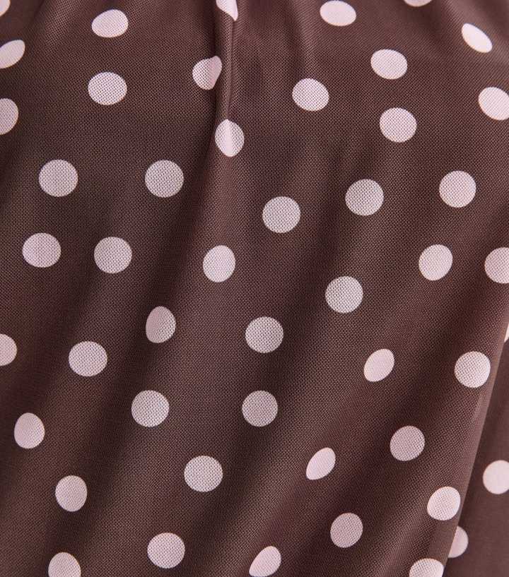 princess polly baby blue dress Buy Brown Glossy Satin Polka Dot Halter Top from Next Netherlands