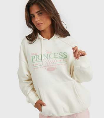 Skinnydip White Disney Princess Club Hoodie