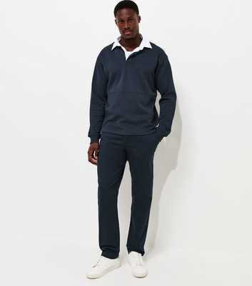 Navy Cotton Rich Slim Fit Chino Trousers