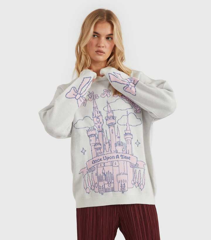 Skinnydip Grey Disney Fantasy Knit Jumper