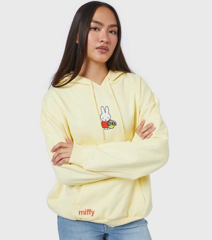 Skinnydip Light Yellow Miffy Yellow Hoodie