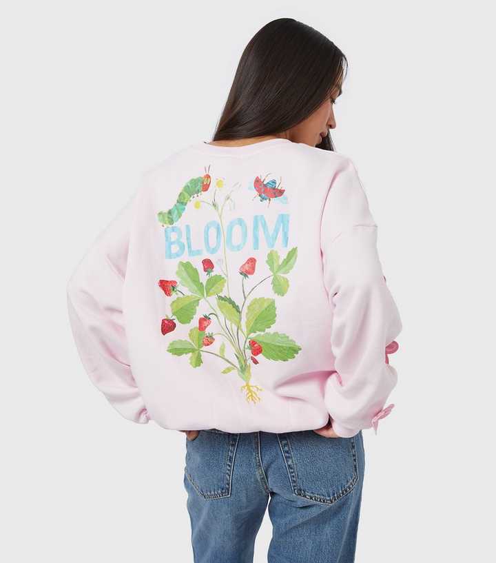 Skinnydip Pink Hungry Caterpillar Bloom Sweatshirt