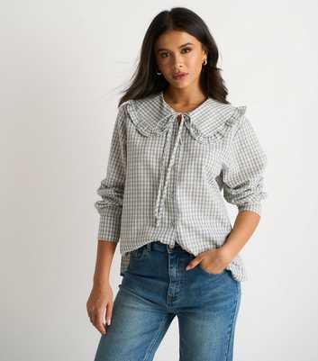 Gini London Blue Collared Shirt