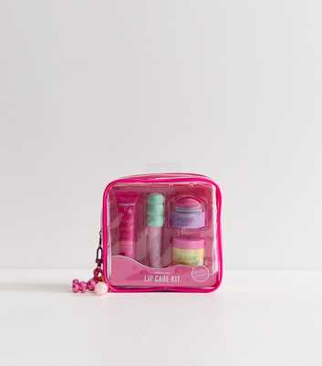 Pink Pack of 4 Lip Care Set