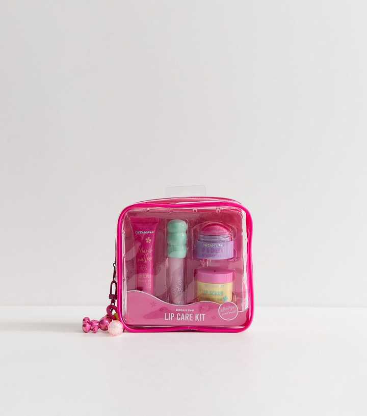 Pink Pack of 4 Lip Care Set