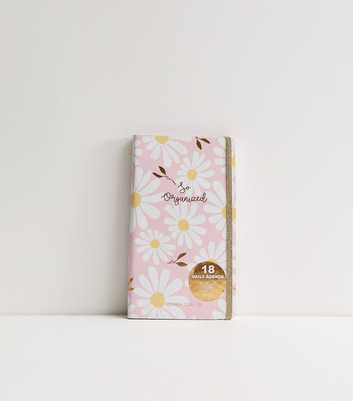 Pink So Organised Daisy Print Daily Planner