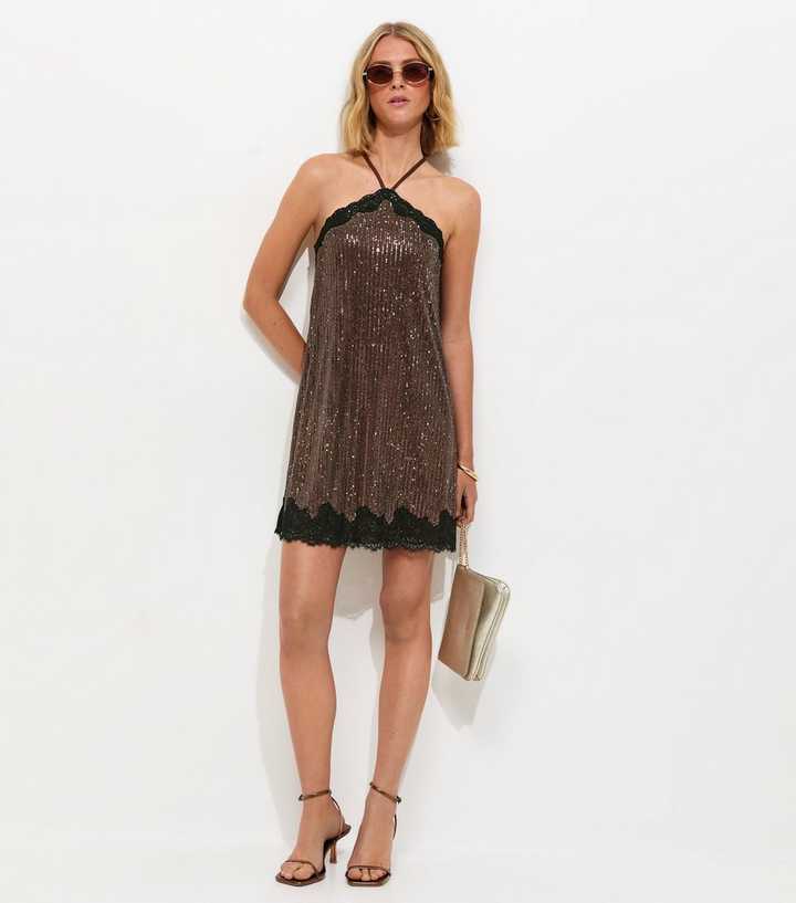 princess polly baby blue dress Marc Cain MARC CAIN ROCK - A-line skirt - gold-coloured main image 1