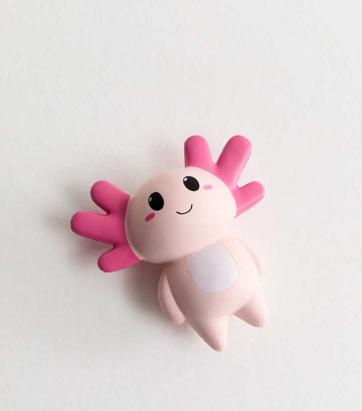 Light Pink Axolotl Stress Ball