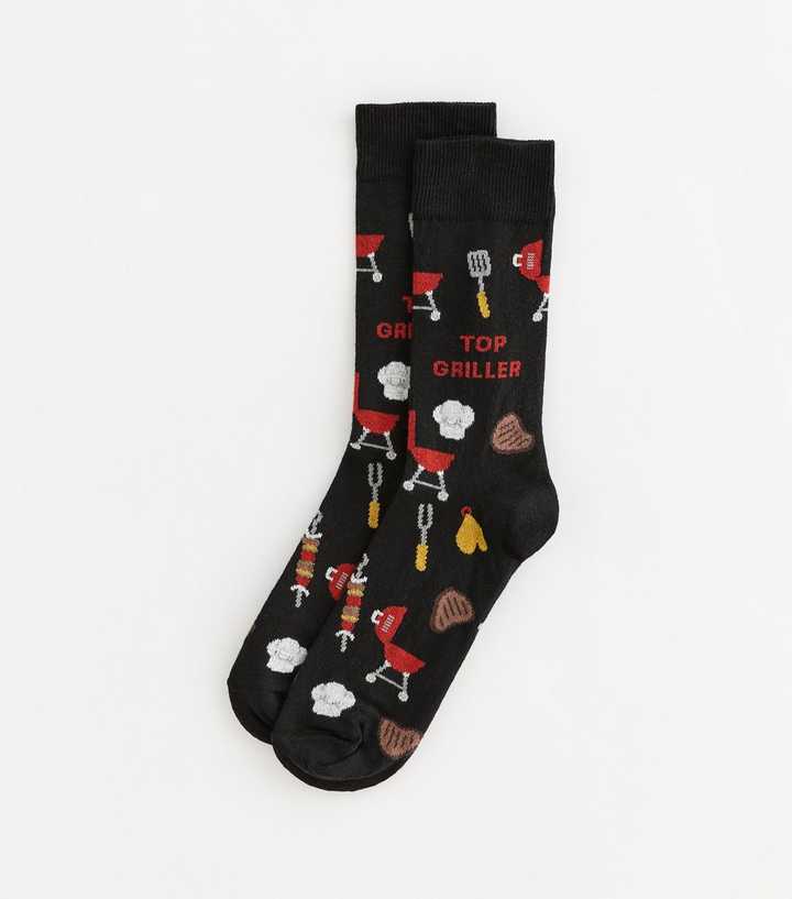 Black Top Best Griller Socks