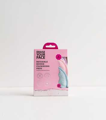 Danielle Creations Pack of 4 Multicolour Erase Your Face Cleansing Pads