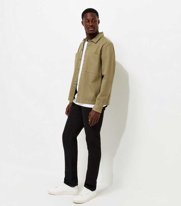 Black Cotton Rich Slim Fit Jeans