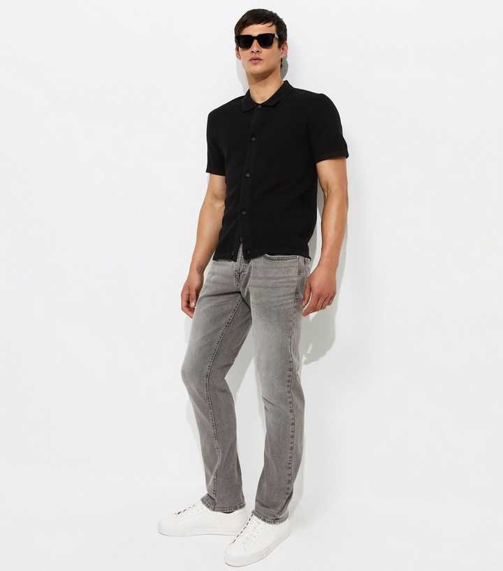 Light Grey Cotton Rich Slim Fit Jeans
