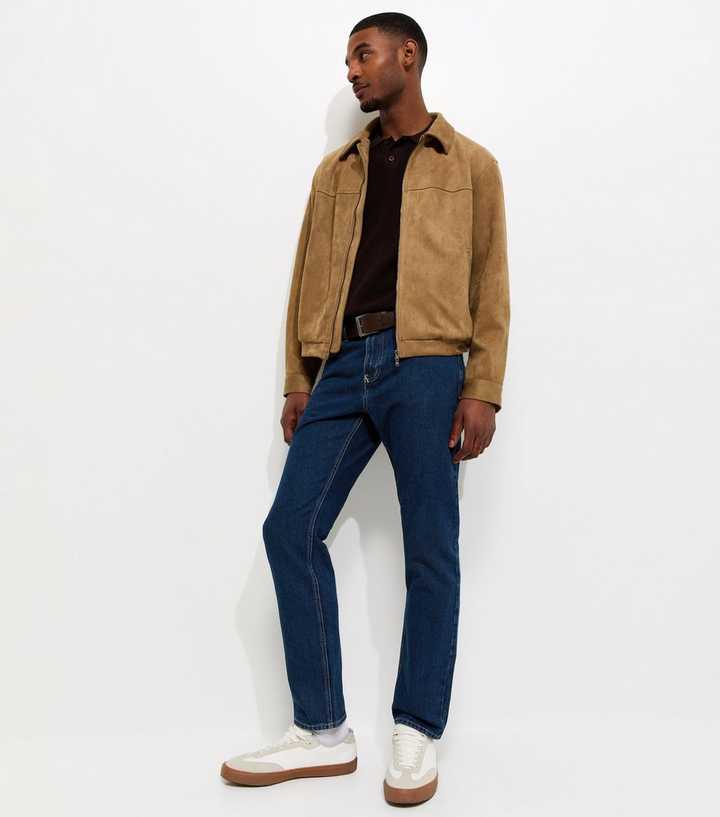 Indigo Regular Straight Leg Jeans