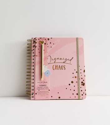 Pink Organised Chaos Planner and Pen Set