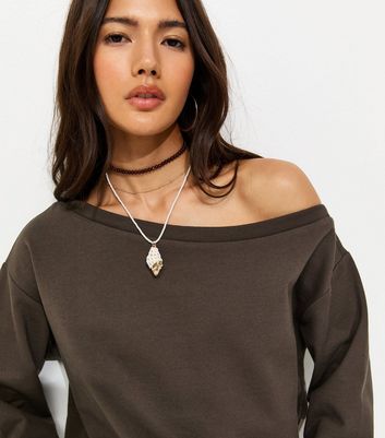 dark-brown-jersey-off-shoulder
