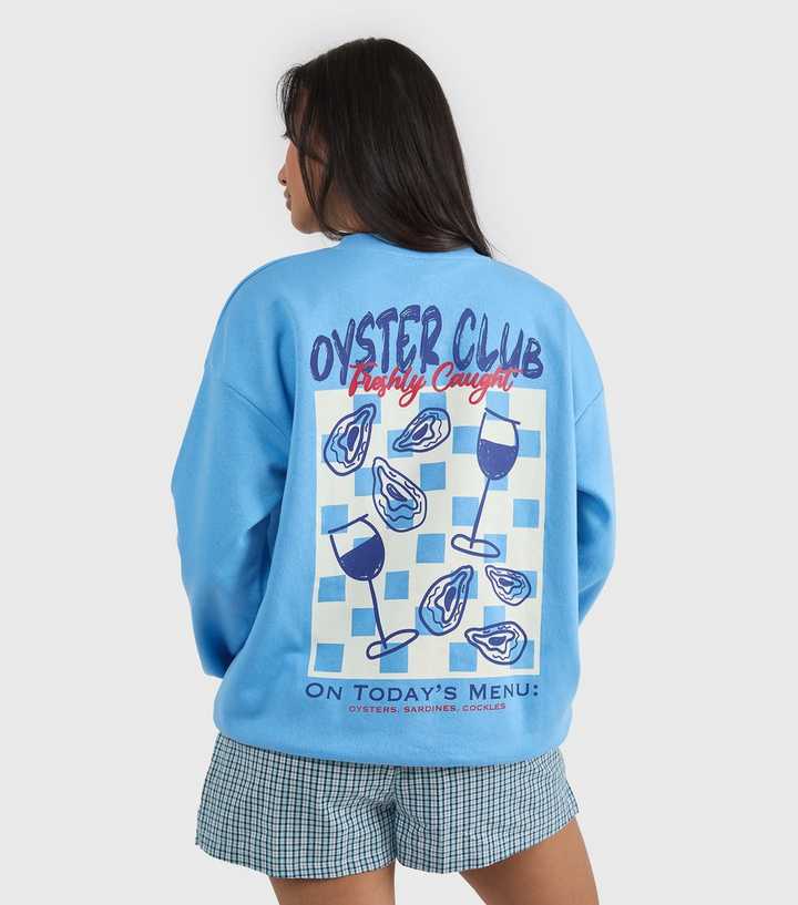Custard Blue Oyster Club Sweatshirt