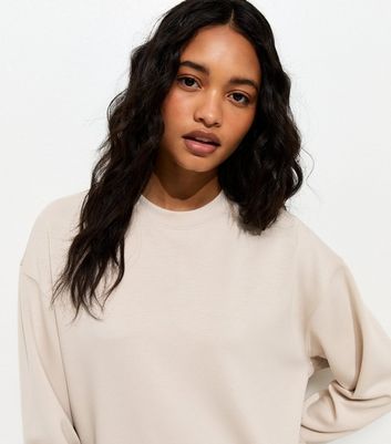 Premium Stone Sweatshirt | New Look