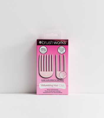 Brushworks Pink Volumising Hair Clips