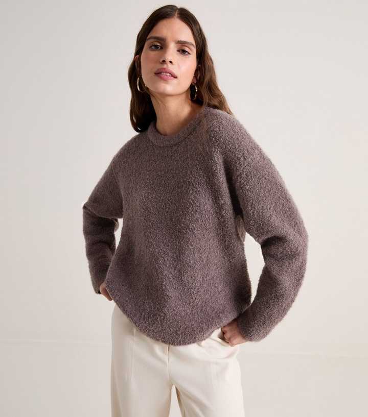 Premium Brown With Wool Pillow Jumper
