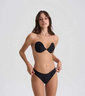 Nude Intimates Black Stick On Invisible Bra