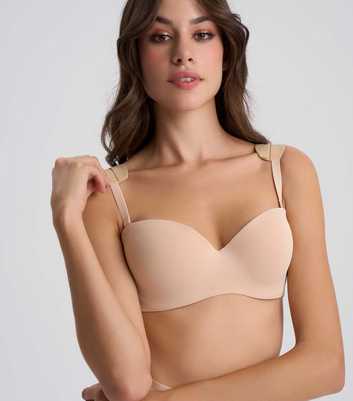 Nude Intimates Tan Shoulder Strap Pads